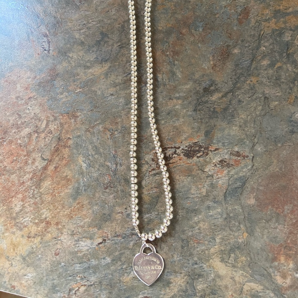 Tiffany & Co beaded return to Tiffany necklace